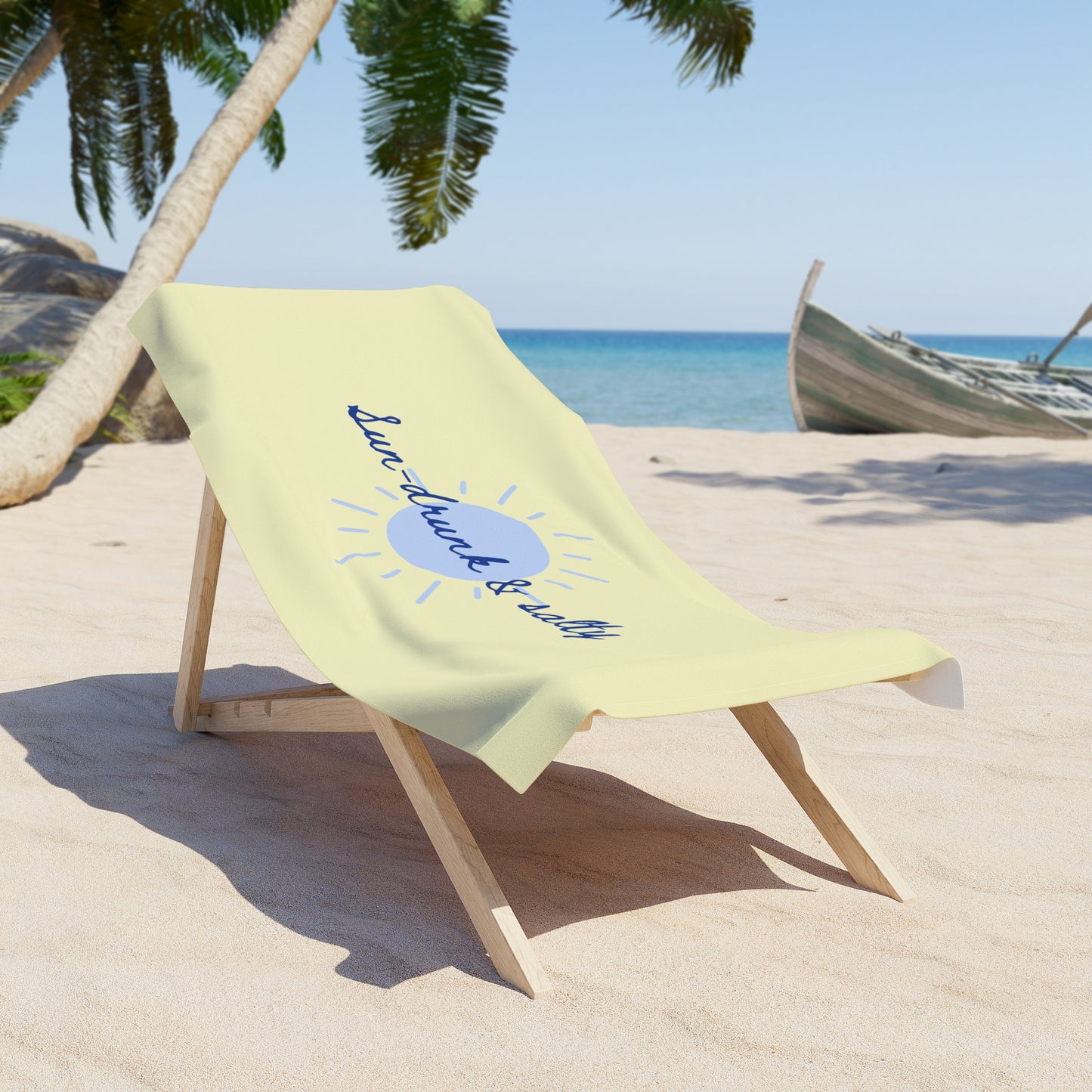 Sundrunk & Salty Beach Towel