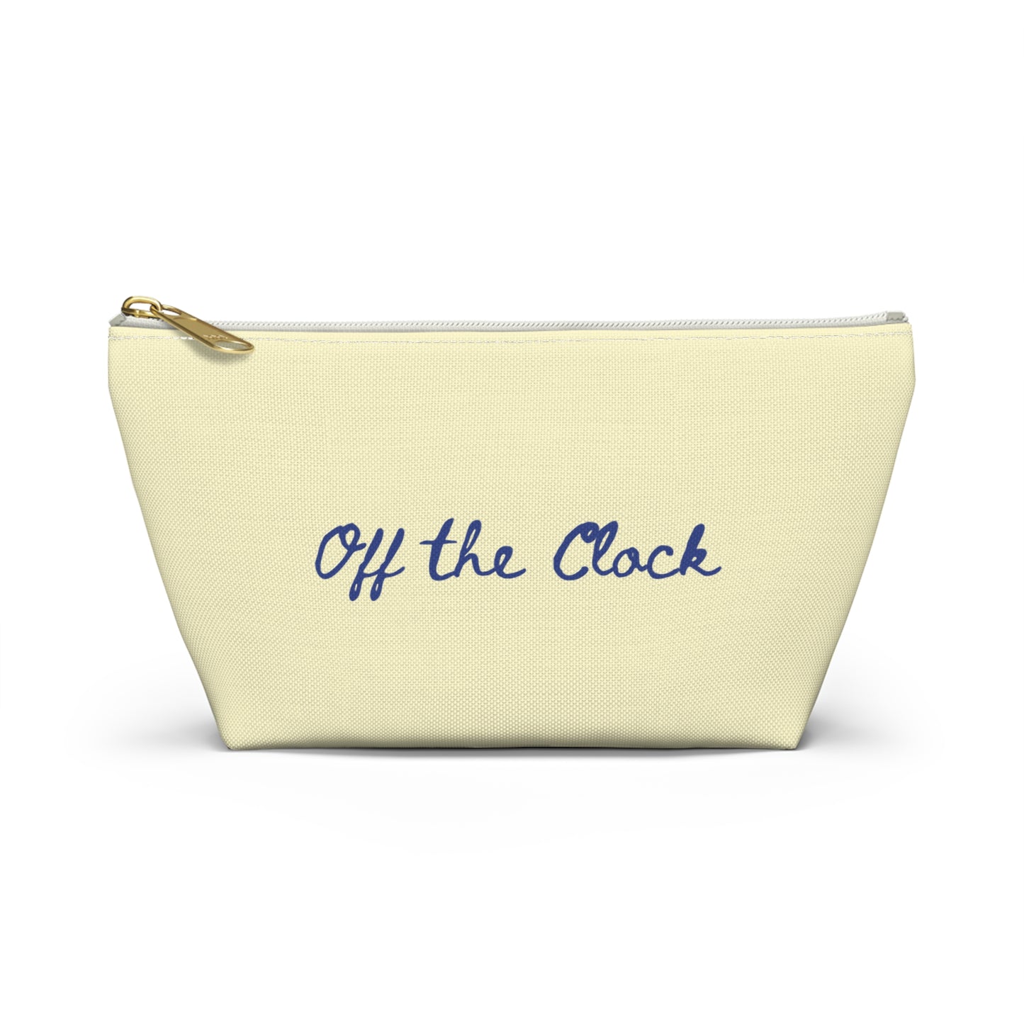 Yellow Off the Clock Pouch