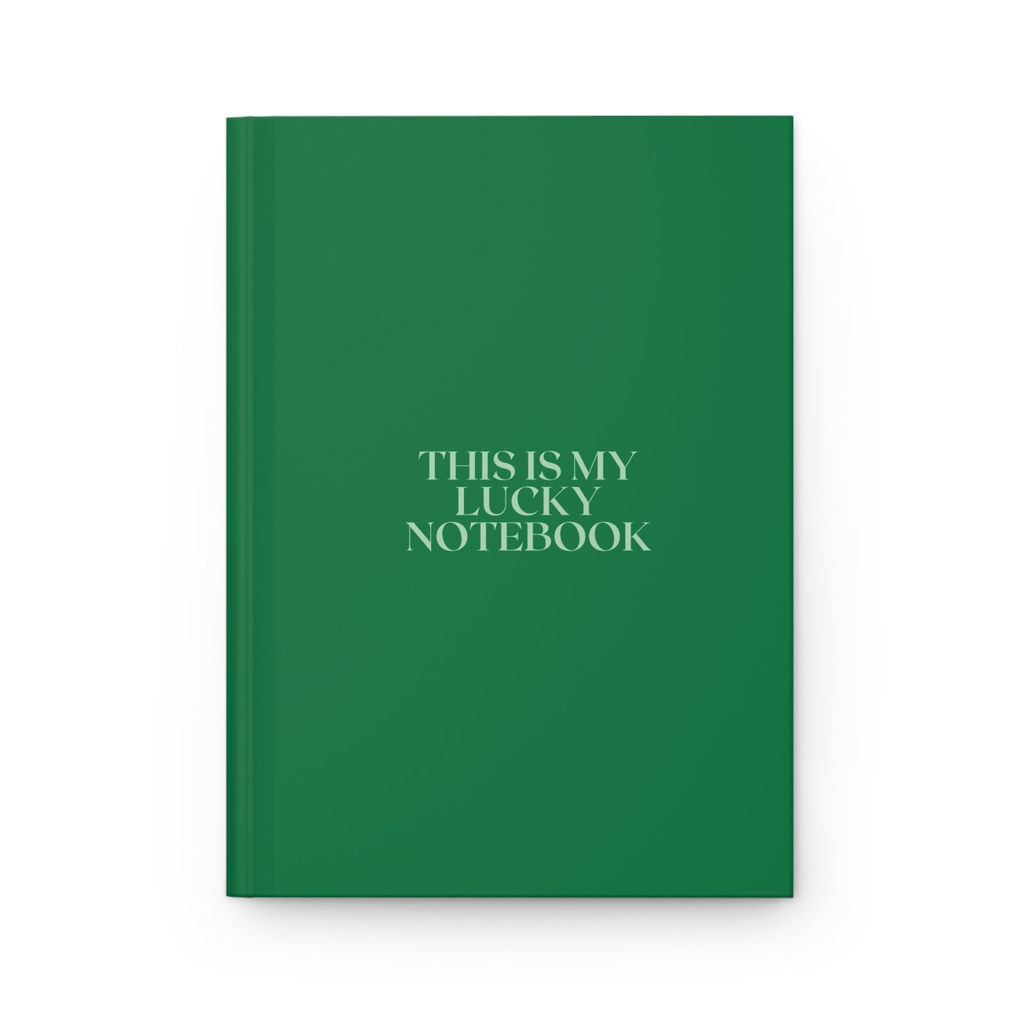 This is My Lucky Notebook Hardcover Journal Matte