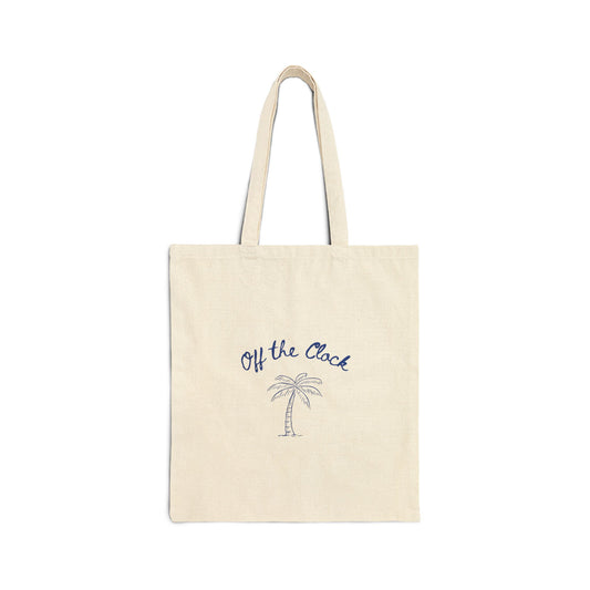 Off the Clock - Canvas Tote Bag