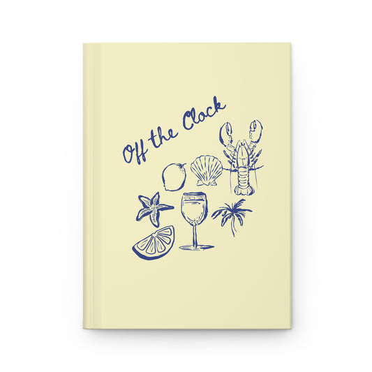 Yellow Off the Clock Notebook