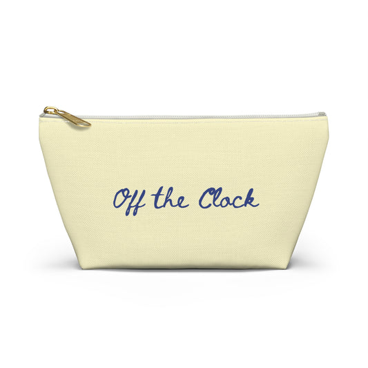 Yellow Off the Clock Pouch
