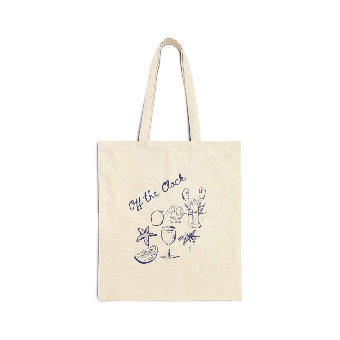 Off the Clock - Canvas Tote Bag