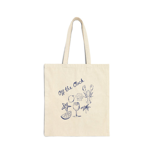 Off the Clock - Canvas Tote Bag